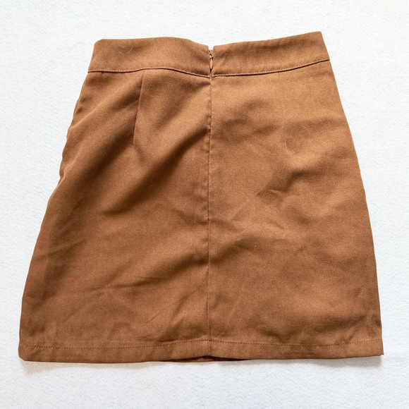Shein XS bundle mini skirts corduroy skirts + animal print skirts in Brown - Picture 7 of 7